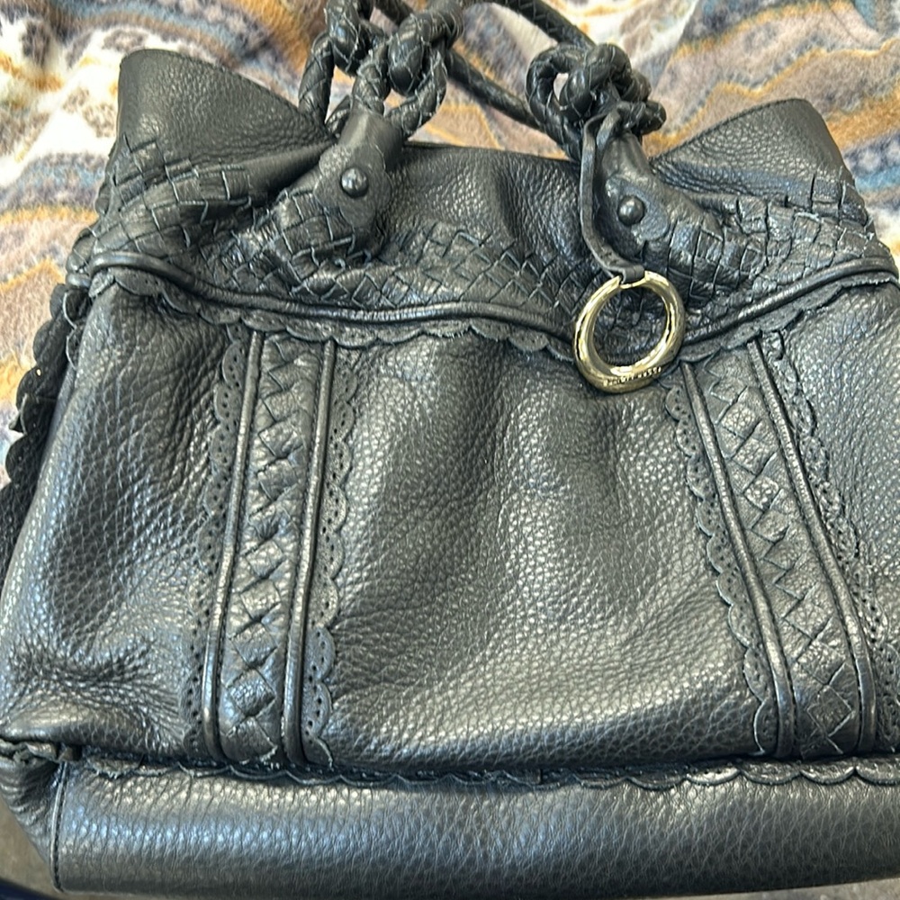 Black bag. Leather good condition clean inside
New without tag